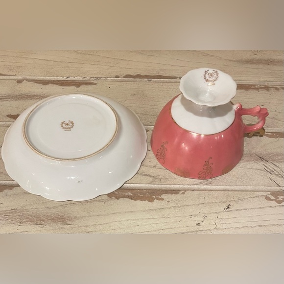 Vintage Floral Teacup & Saucer Japan - Picture 4 of 5